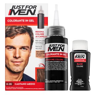 Just For Men Color Shampoo barvni šampon za moške H35 Medium Brown