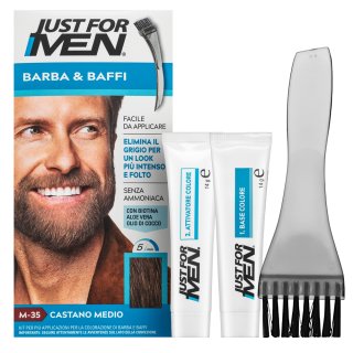 Just For Men Moustache & Beard Color barva brade M35 Medium Brown