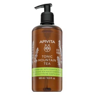 Apivita Tonic Mountain Tea gel za prhanje Shower Gel with Essential Oils 500 ml