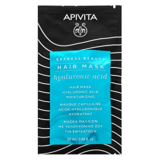 Apivita Express Beauty Hair Mask Hyaluronic Acid negovalna maska za lase s hialuronsko kislino 20 ml