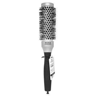Olivia Garden Essential Blowout Classic Silver 35 mm krtača za lase