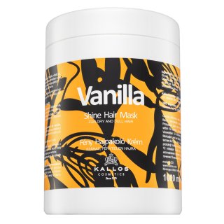 Kallos Vanilla Shine Hair Mask krepilna maska za mehke in sijoče lase 1000 ml