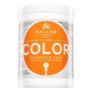 Kallos Color Hair Mask zaščitna maska za barvane in osvetljene lase 1000 ml