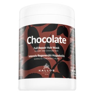 Kallos Chocolate Full Repair Hair Mask krepilna maska za zelo poškodovane lase 1000 ml