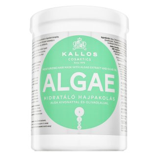 Kallos Algae Moisturizing Hair Mask negovalna maska z vlažilnim učinkom 1000 ml