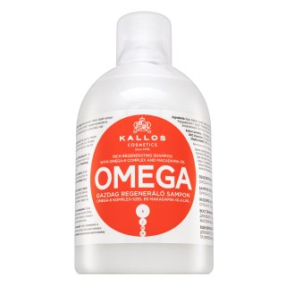 Kallos Omega Rich Regenerating Shampoo šampon za krepitev za poškodovane lase 1000 ml