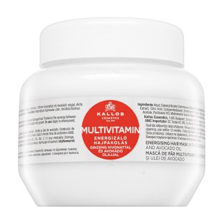 Kallos Multivitamin Energising Hair Mask negovalna maska za oslabljene lase 275 ml