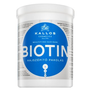 Kallos Biotin Beautifying Hair Mask krepilna maska za oslabljene lase 1000 ml