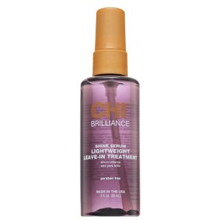 CHI Brilliance Light Weight Leave-In Treatment nega brez izpiranja za mehke in sijoče lase 89 ml