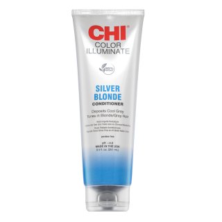CHI Ionic Color Illuminate Conditioner tonizirajoči balzam za poživitev barve Silver Blonde 251 ml