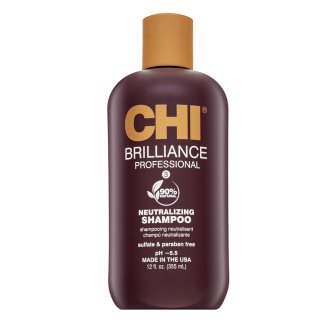 CHI Deep Brilliance Olive & Monoi Neutralizing Shampoo šampon za čiščenje z vlažilnim učinkom 355 ml