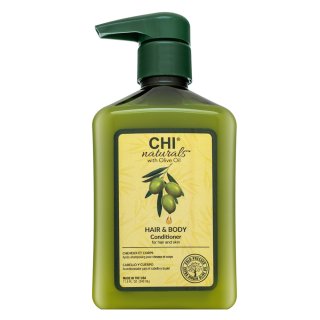 CHI Naturals with Olive Oil Hair & Body Conditioner Balzam za lase in telo 340 ml