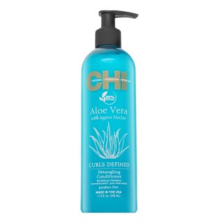 CHI Aloe Vera Curls Defined Detangling Conditioner gladilni balzam za lažje razpletanje las 340 ml