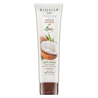 BioSilk Silk Therapy Curl Cream krema za oblikovanje za opredelitev valov 148 ml
