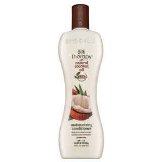 BioSilk Therapy with Natural Coconut Oil Moisturizing Conditioner Balzam za vlaženje las 355 ml