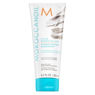 Moroccanoil Color Depositing Mask negovalna maska z barvnimi pigmenti Platinum 200 ml