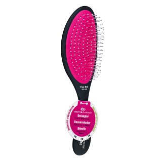 Olivia Garden Detangler Black Fine-Med OGD-F08 krtača za lase za tanke lase