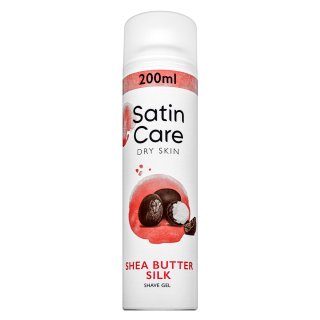 Gillette Satin Care gel za britje Shea Butter Silk Shave Gel 200 ml