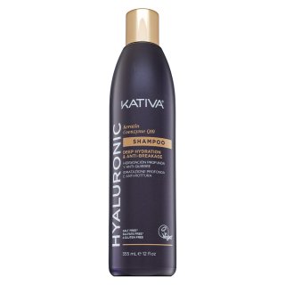 Kativa Hyaluronic Keratin - Coenzyme Q10 Shampoo šampon za krepitev s hialuronsko kislino 355 ml
