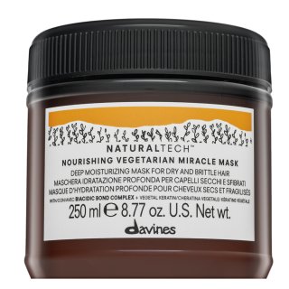 Davines Natural Tech Nourishing Vegetarian Miracle Mask negovalna maska za suhe in krhke lase 250 ml