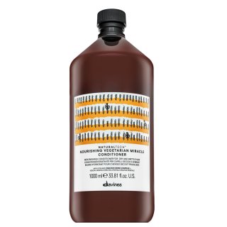 Davines Natural Tech Nourishing Vegetarian Miracle Conditioner negovalni balzam za oslabljene lase 1000 ml