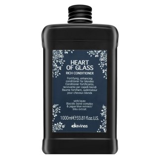 Davines Heart Of Glass Rich Conditioner krepilni balzam za svetle lase 1000 ml