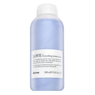 Davines Essential Haircare Love Smoothing Instant Mask maska za goste in neurejene lase 1000 ml