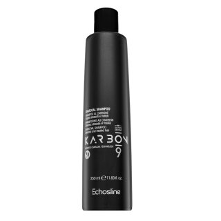 Echosline Karbon 9 Charcoal Shampoo Šampon za barvane, kemično obdelane in posvetljene lase 350 ml