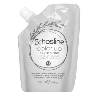 Echosline Color.up Colouring Conditioning Mask negovalna maska z barvnimi pigmenti za poživitev barve Silver Blond 150 ml