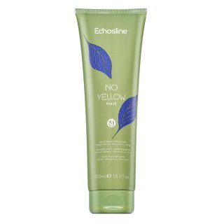 Echosline No Yellow Mask nevtralizacijska maska za platinasto blond in sive lase 300 ml