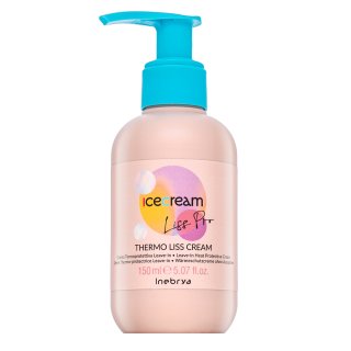 Inebrya Ice Cream Liss Pro Thermo Liss Cream krema za oblikovanje za toplotno obdelavo las 150 ml
