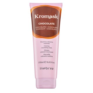 Inebrya Kromask Coloring Nourishing Mask negovalna maska z barvnimi pigmenti za rjave lase Chocolate 250 ml