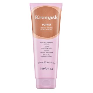 Inebrya Kromask Coloring Nourishing Mask negovalna maska z barvnimi pigmenti za poživitev barve Toffee 250 ml