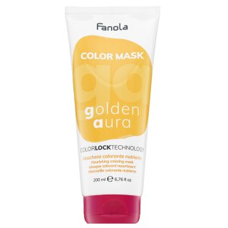 Fanola Color Mask negovalna maska z barvnimi pigmenti za poživitev barve Golden Aura 200 ml