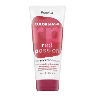 Fanola Color Mask negovalna maska z barvnimi pigmenti za poživitev barve Red Passion 200 ml