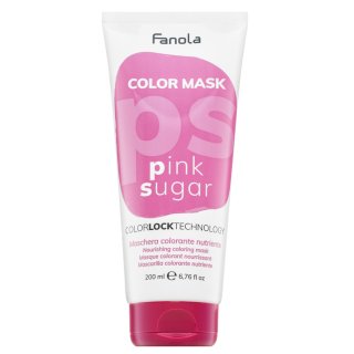 Fanola Color Mask negovalna maska z barvnimi pigmenti za poživitev barve Pink Sugar 200 ml