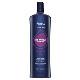 Fanola Wonder No Yellow Extra Care Shampoo Šampon za nevtralizacijo rumenih tonov 1000 ml