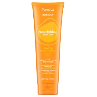 Fanola Wonder Nourishing Extra Care Leave In Conditioner negovalni balzam za mehke in sijoče lase 300 ml