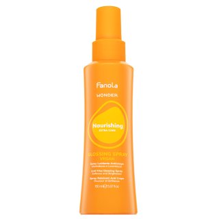 Fanola Wonder Nourishing Extra Care Glossing Spray nega brez izpiranja za mehke in sijoče lase 150 ml
