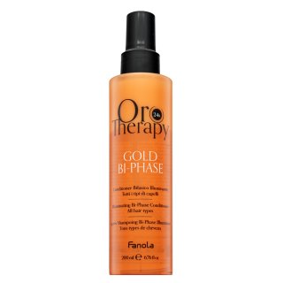 Fanola Oro Therapy 24k Gold Bi-Phase Conditioner balzam brez izpiranja za mehke in sijoče lase 200 ml
