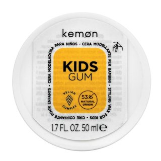 Kemon Kids Gum vosek za lase za fiksacijo medija 50 ml