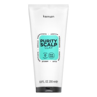 Kemon Purity Scalp Clay čistilna kura za lase za hitro mastne lase 200 ml