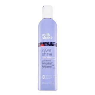 Milk_Shake Silver Shine Light Shampoo zaščitni šampon za platinasto blond in sive lase 300 ml
