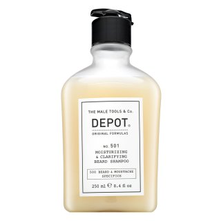 Depot šampon za čiščenje No. 501 Moisturizing & Clarifying Beard Shampoo 250 ml