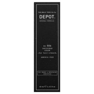 Depot No. 506 Invisible Color polpermanentna barva za lase in brado Natural Steel 60 ml