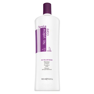 Fanola No Yellow Mask maska za platinasto blond in sive lase 1000 ml