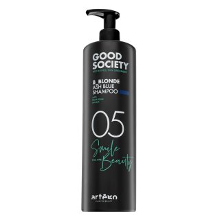 Artègo Good Society 05 B_Blonde Ash Blue Shampoo nevtralizacijski šampon za platinasto blond in sive lase 1000 ml