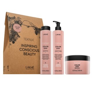 Lakmé Teknia Color Stay Pack nastavite za barvane lase 300 ml + 300 ml + 250 ml