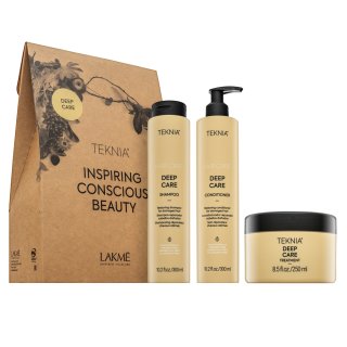 Lakmé Teknia Deep Care Pack nastavite za poškodovane lase 300 ml + 300 ml + 250 ml