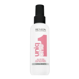 Revlon Professional Uniq One All In One Lotus Flower Treatment krepčilno pršilo brez izpiranja za poškodovane lase 150 ml